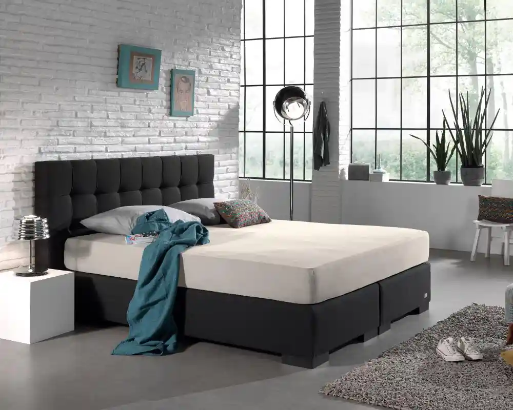 Dubbel jersey 220 gr. hoeslaken crème 190/200 x 220/230 Koop Online