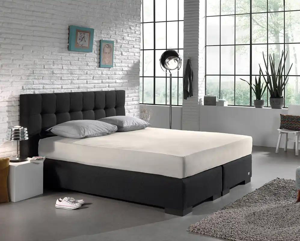 Koop Online Enkel Jersey 135 gr. Hoeslaken Crème 80/100 x 200