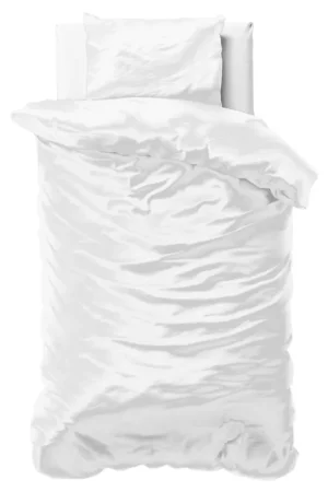 Beauty Skin Care dekbedovertrek wit 140 x 220 cm Aanbieding