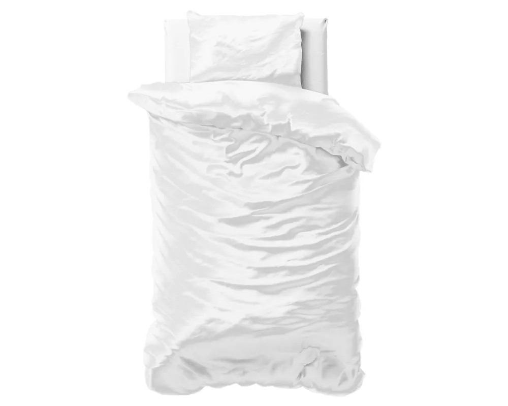 Beauty Skin Care dekbedovertrek wit 140 x 220 cm Aanbieding