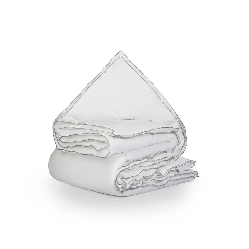 Beste Prijs Percale katoenen touch 4-seizoenen dekbed wit - 200x200