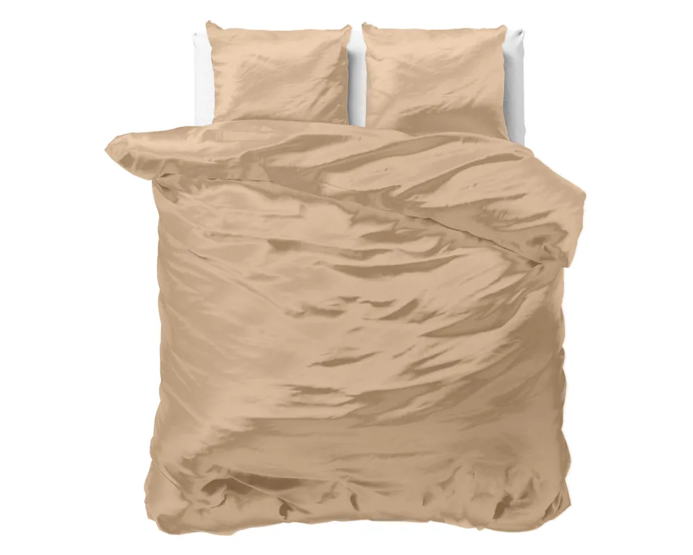 Beauty Skin Care Dekbedovertrek Taupe 240 x 220 Korting