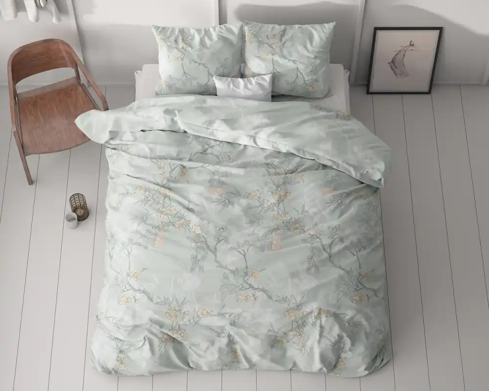Speciale Aanbieding Bloesem Blauw 200 x 220