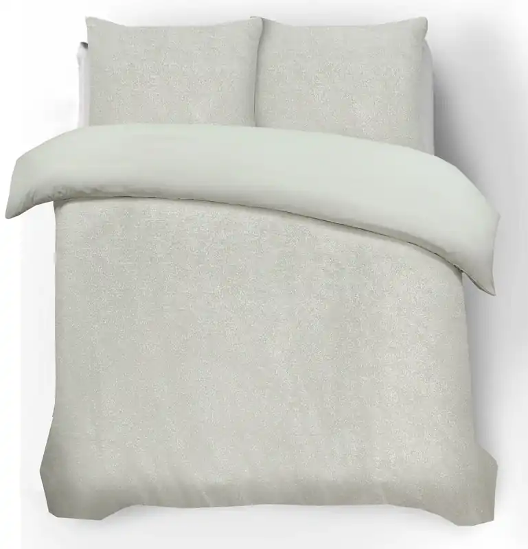 Glamour Flanel Dekbedovertrek Crème 240x200/220 – Teddy Fleece Luxe Bedding Beste Prijs