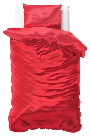 Beauty Huidverzorging Dekbedovertrek Rood 140 x 220 Merkproduct