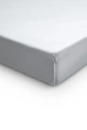 Lage Kosten Topper Satijn Hoeslaken Wit 140 x 200