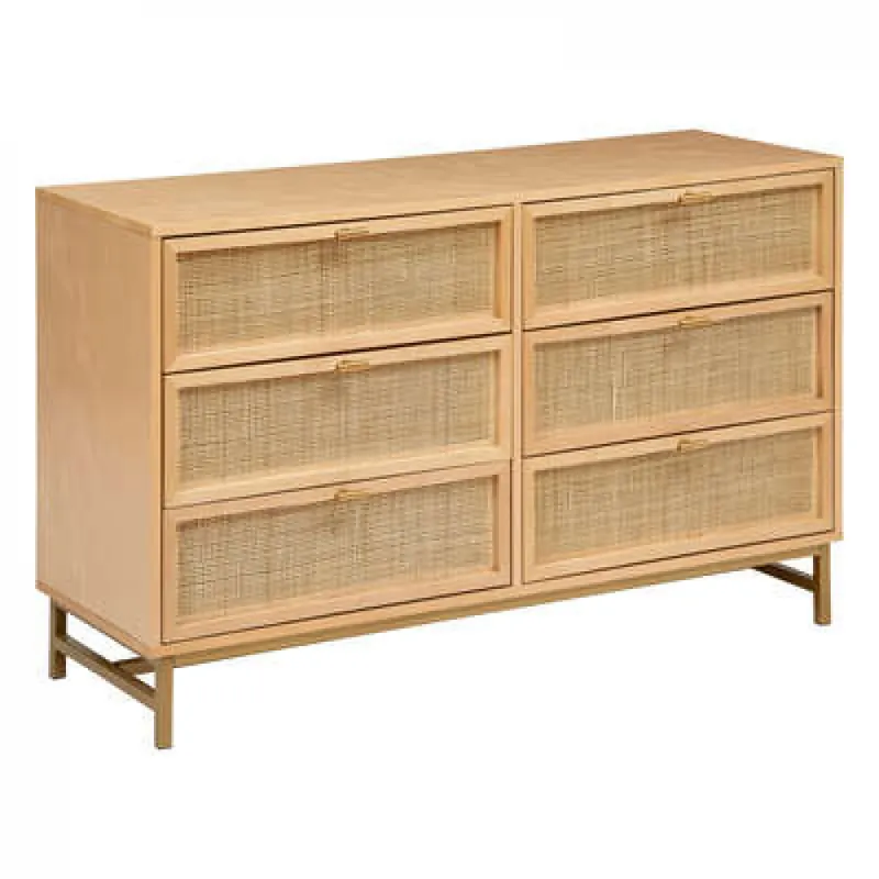 Flitsaanbieding Brede Ladekast - 6 Lades - Naturel - Luminora