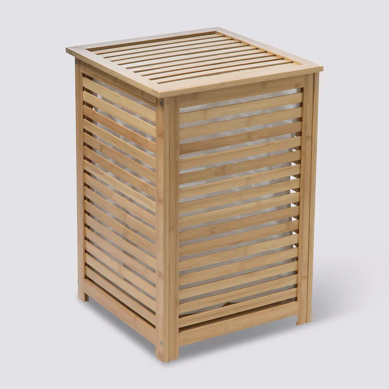 Aanbieding Bamboe wasmand - Sicela -100 Liter - H 58 x B 40 x D 40 cm