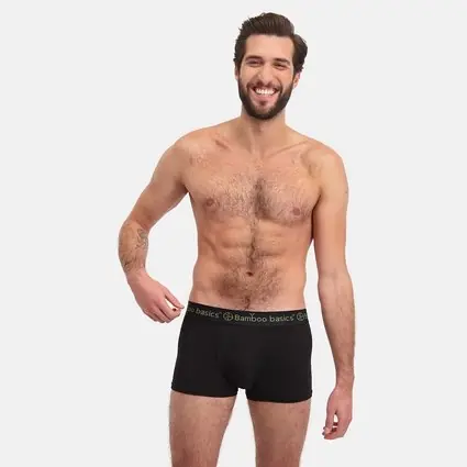 Bamboo Basics Boxershorts Liam – Zwart - (3-Pack) Beperkt Aanbod