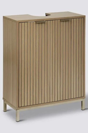 Wastafelonderkast - Paneel Look - Tasso 28x60x80 cm Premium