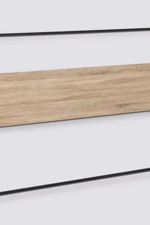 Merkproduct Hoofdbord 165 cm - Houteffect - Aliaj