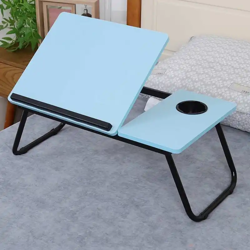 Bestseller Bedtafel Verstelbaar Blauw- Laptoptafel - Ontbijttafel