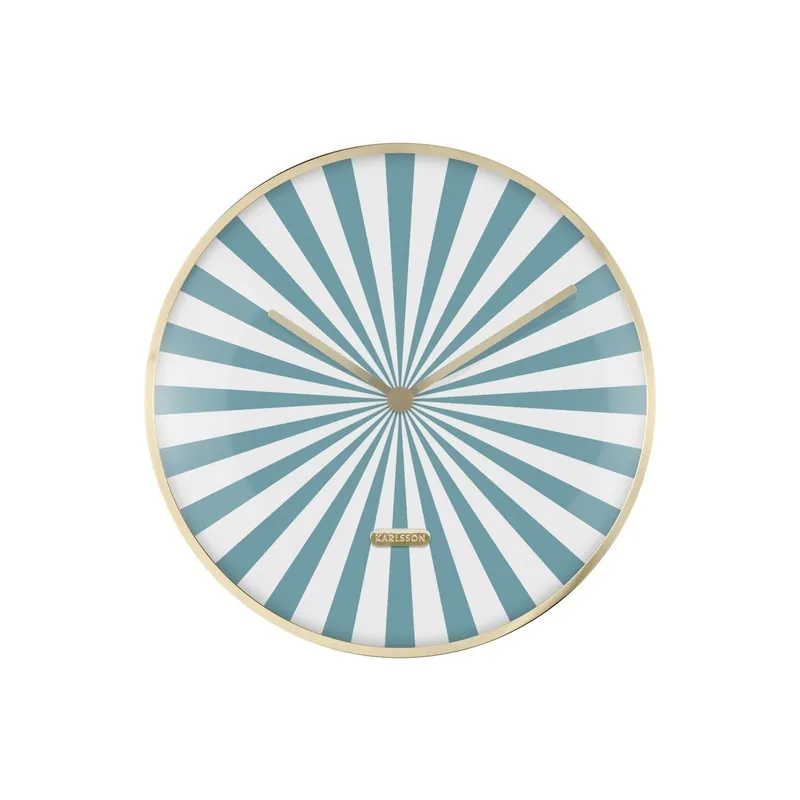 Gratis Retour Wandklok Candy Swirl Dome