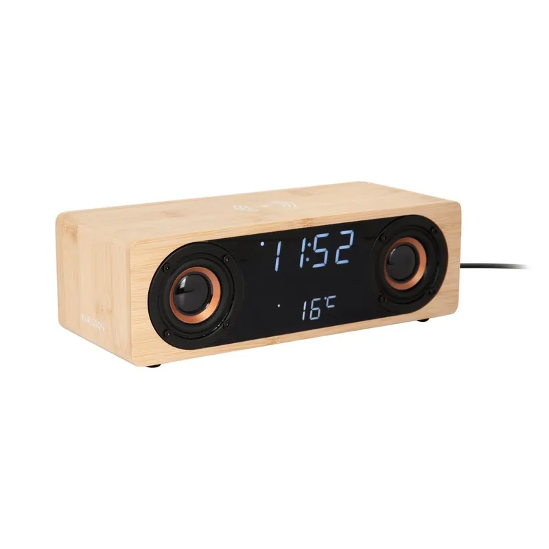 Wekker Klassieke BT-luidsprekerradio met. Telefoonoplader Gereduceerde Prijs