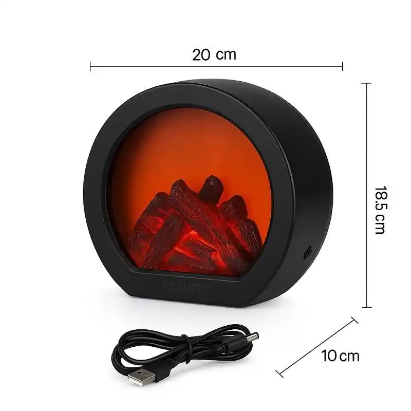 Op = Op Led Sfeerhaard - 20x10x18