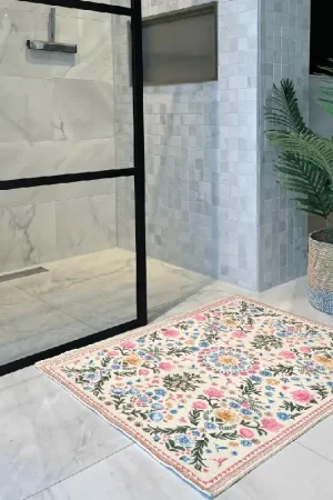 Badmat Garden Vanille Goedkoop