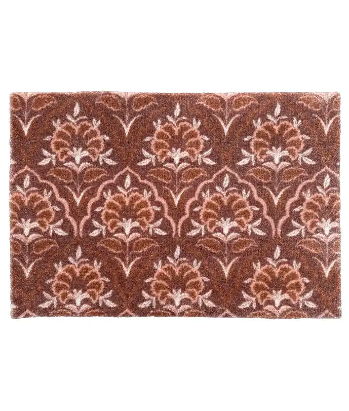 Flitsaanbieding Deurmat Bubble bloom - Brown