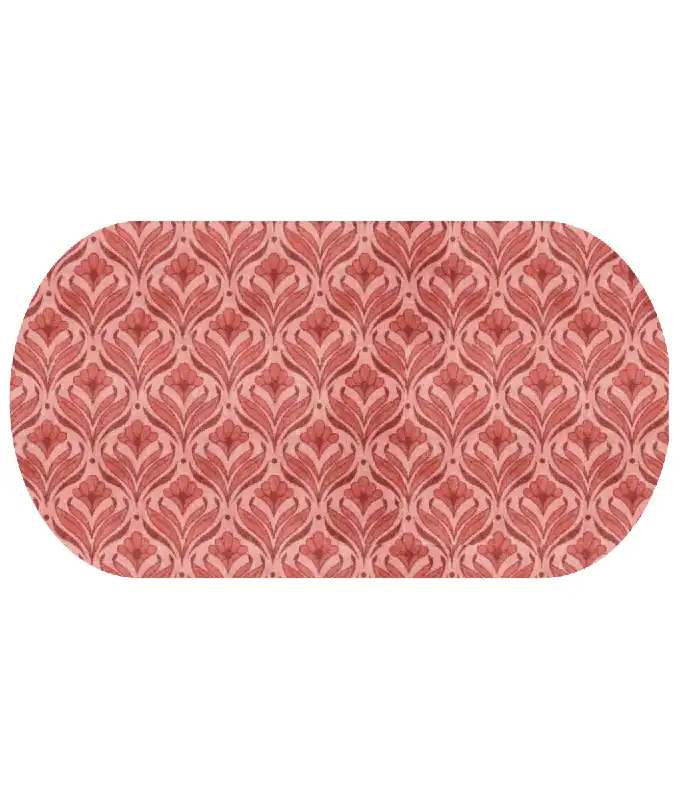 Koop Online Ovale deurmat Royalty roze