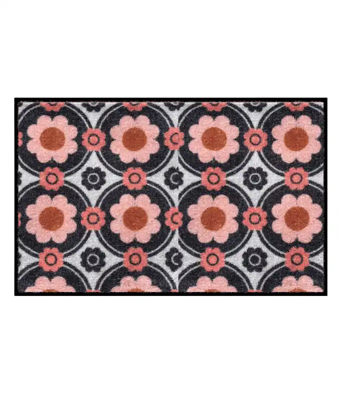 Hoge Kwaliteit Deurmat Tropica pink