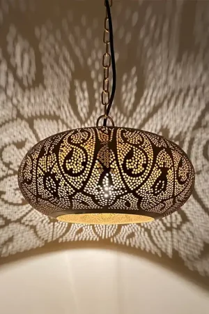 Voordeelprijs Gouden kleine ufo hanglamp