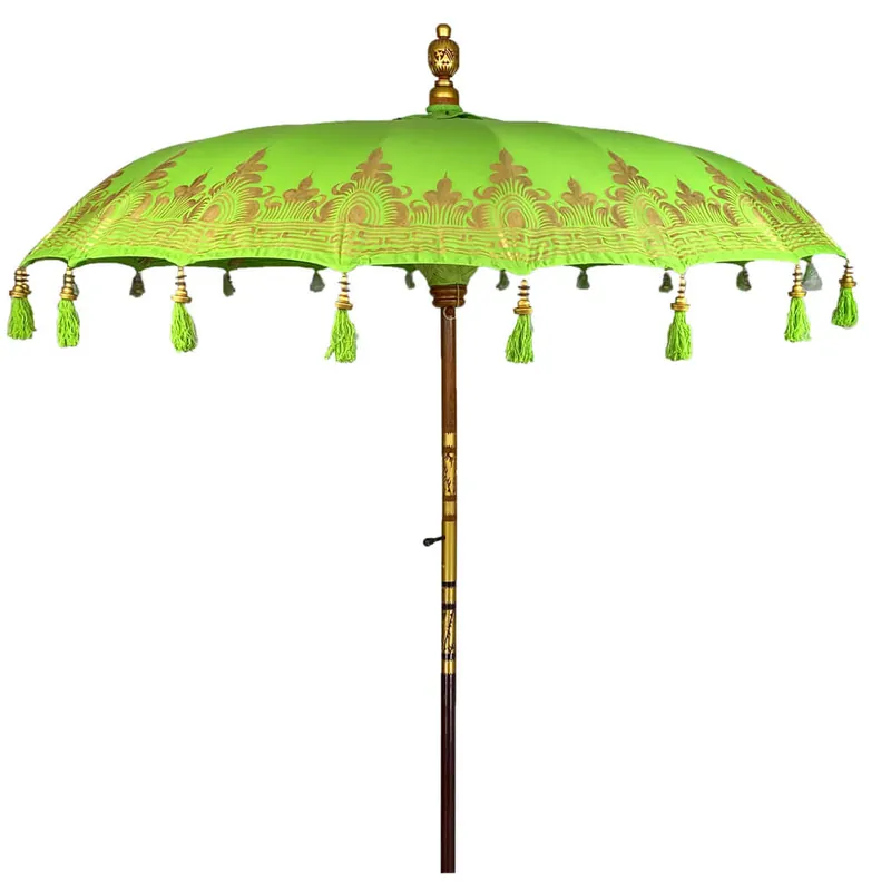 Op = Op Parasol licht groen
