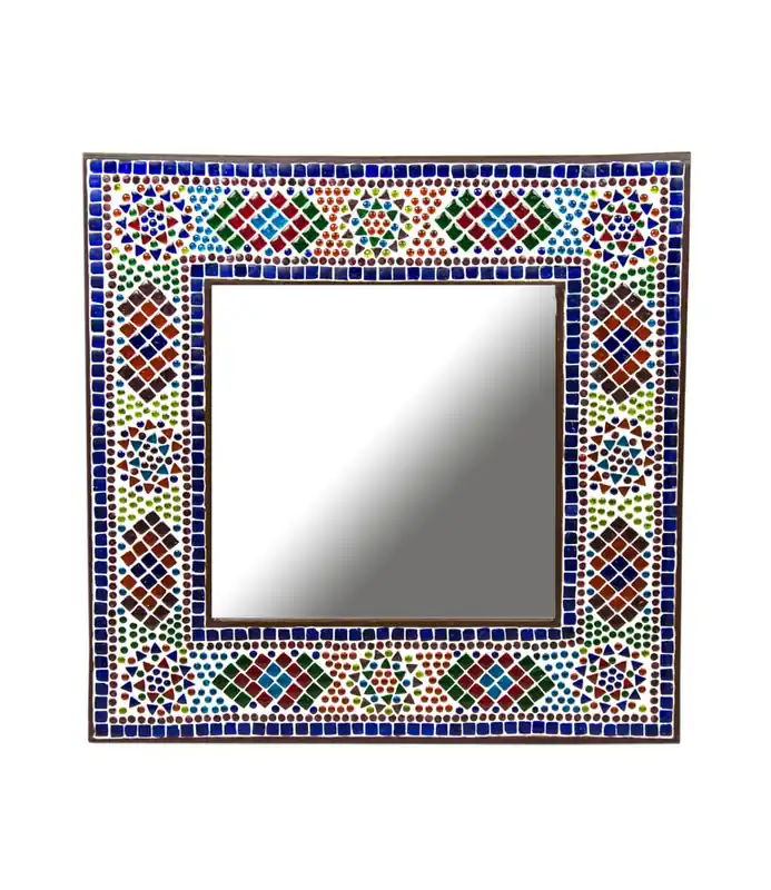 Spiegel glasmozaiek multi color turkisch design Favoriet