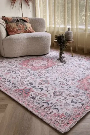 Wonder RugsVintage look vloerkleed Peaty Direct Beschikbaar