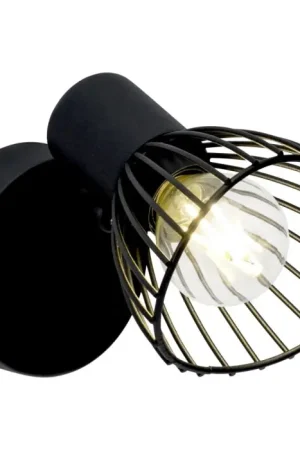 Actieprijs Brilliant Elhi Muurspot Zwart, 1-licht