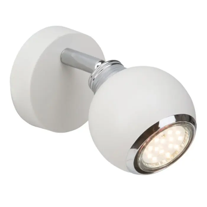 Fabrieksprijs Brilliant Ina Muurlamp LED Wit, 1-licht