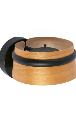 Premium Faro Barcelona Loop Muurlamp LED Zwart, 1-licht
