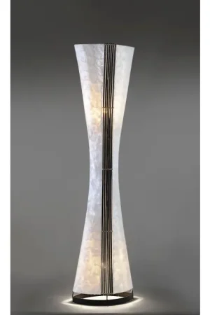 Paul Neuhaus ABUJA Staande lamp Zwart, Wit, 2-lichts Lage Prijs