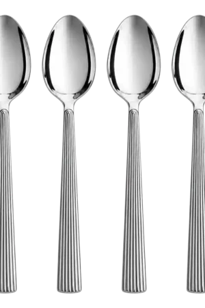 Weekendaanbieding Diva Dessertlepels – 6-delig Zilver RVS