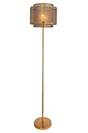 By Rydens Hermine Staande lamp Messing, 1-licht Lage Prijs