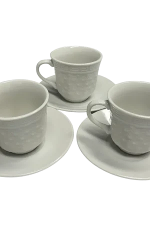 Actieprijs Espressoset - Greece - 12-delig - Wit