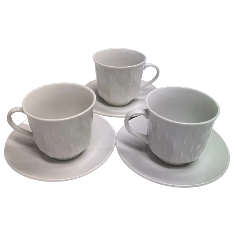 Espressoset - Tears - 12-delig - Wit Voordeelprijs