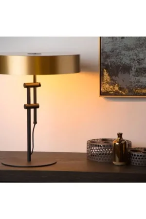 Weekendaanbieding Lucide GIADA Tafellamp Goud, 2-lichts