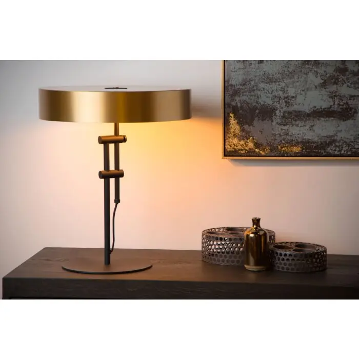 Weekendaanbieding Lucide GIADA Tafellamp Goud, 2-lichts