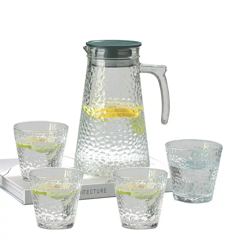Rechtstreeks Van De Fabrikant Glazenset 5-delig Karaf met 4 waterglazen