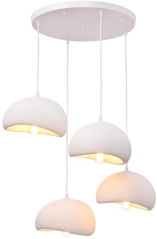 Premium Hanglamp Chiba - 4 lichts - rond - D50 cm