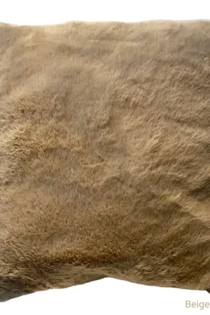 Voordeelprijs KUSSEN FLUFFY BEIGE 45x45 CM
