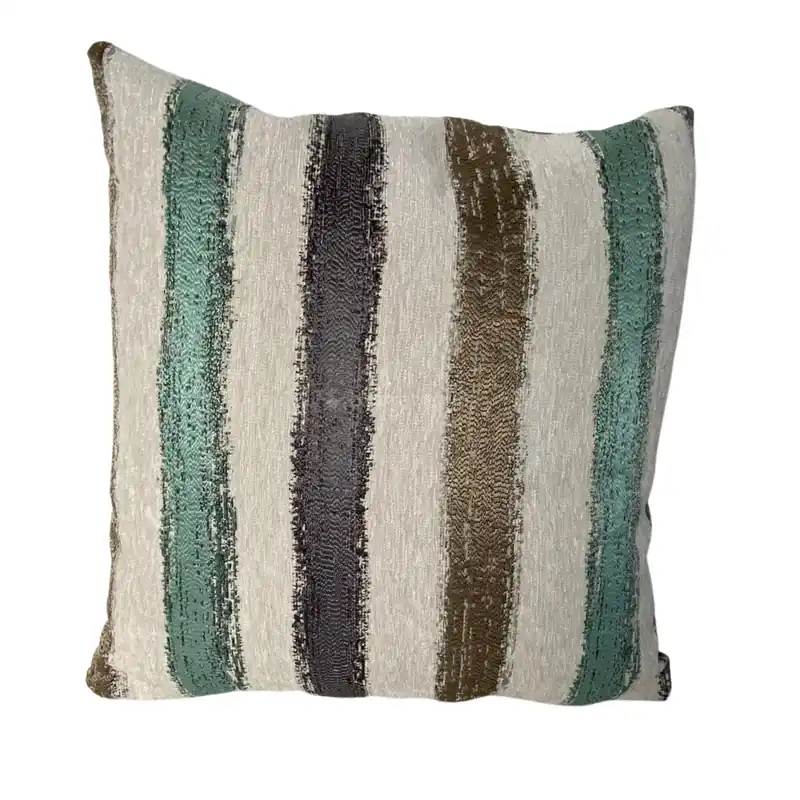 KUSSEN STRIPES GREEN BLACK 45x45 CM Tijdelijk Beschikbaar