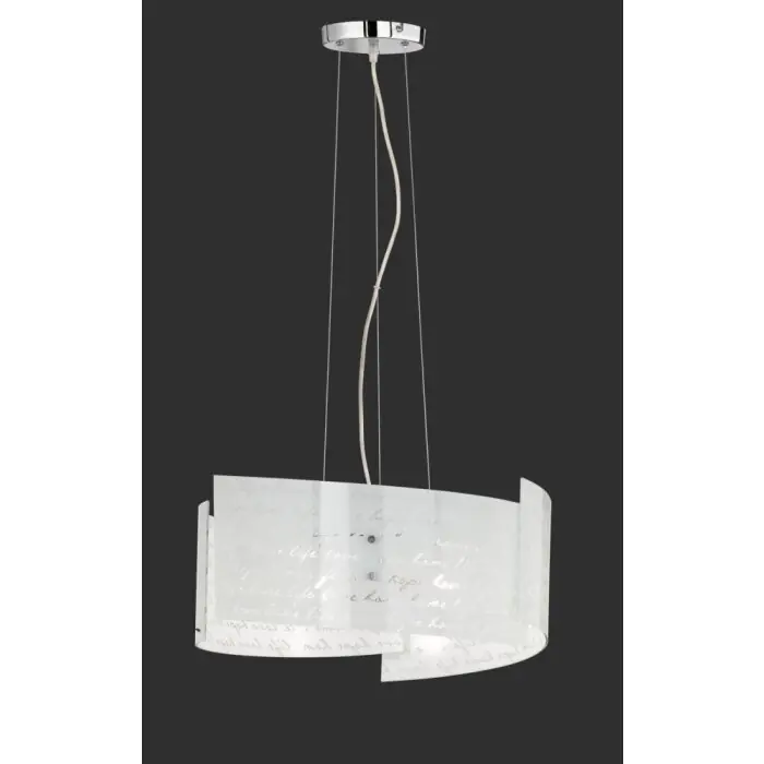 Merkproduct Trio SIGNA Hanglamp Wit, 3-lichts