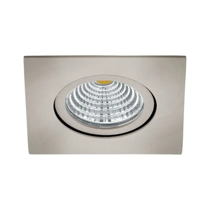 Laatste Versie Eglo SALICETO Inbouw verlichting LED Nikkel mat, 1-licht