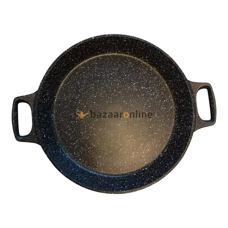 Paella pan 32 cm - met anti-aanbaklaag Dagaanbieding