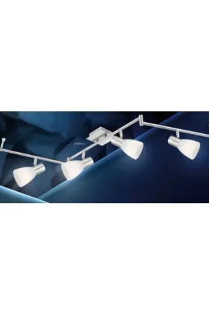Koop Online Globo PARRY I Spotlamp Nikkel mat, 6-lichts