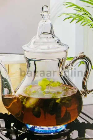 Weekendaanbieding Theepot glas 1.4 liter - hittebestendig