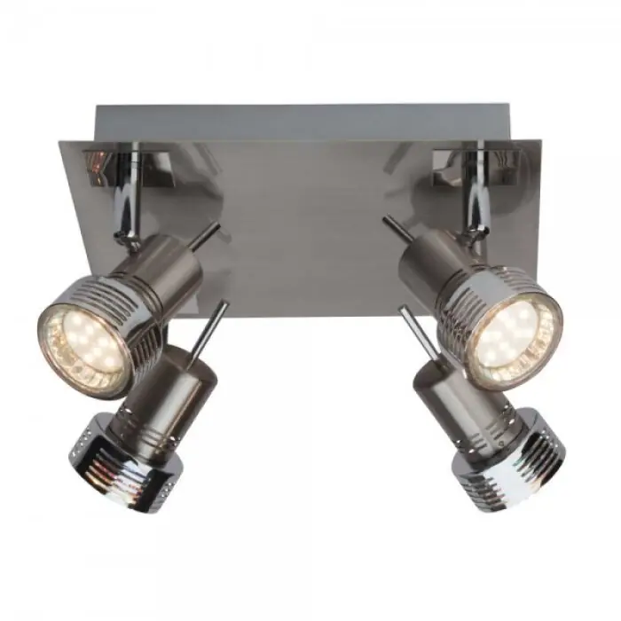 Direct Verzonden Brilliant Kassandra Spot Chroom, 4-lichts