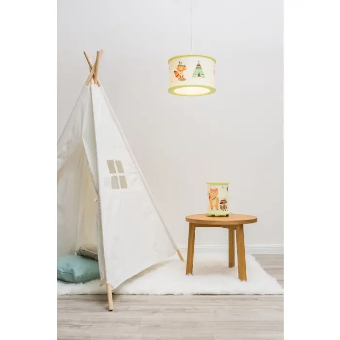 Elobra LITTLE INDIANS Hanger Groen, 1-licht Beperkt Aanbod