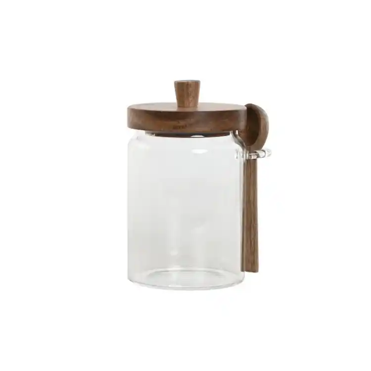 Voorraadpot Woody met lepel - 650 ML Koop Online