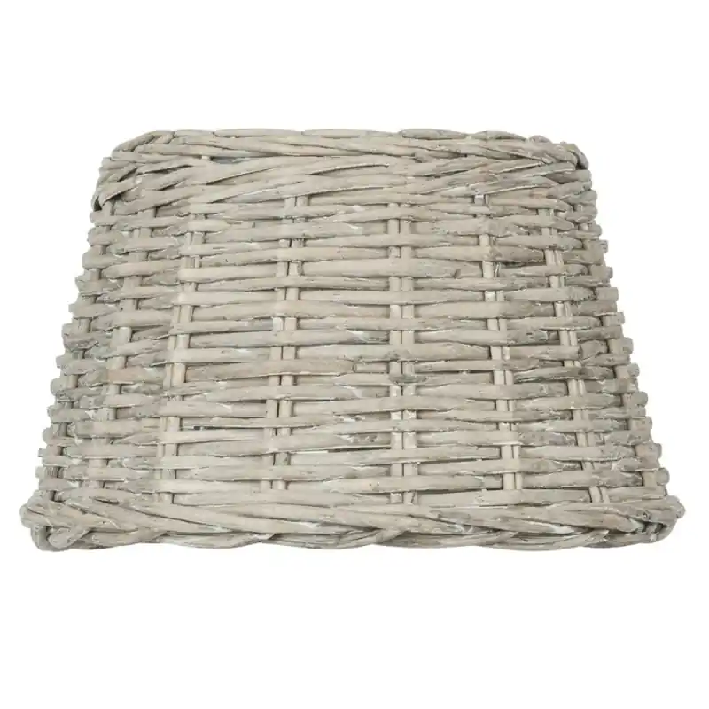 Clayre & Eef Lampenkap Hanglamp Ø 36x22 cm Beige Rotan Finale Uitverkoop